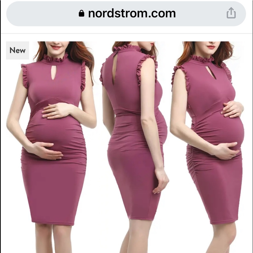 Kimi & Kim Maternity Cocktail Dress S NWT